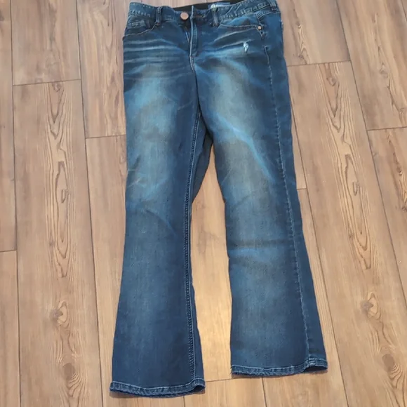 Democracy Flare Women's Jeans in Blue - Picture 1 of 2